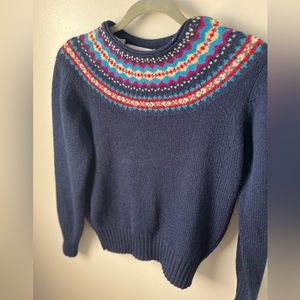 Vintage Outlander wool knit sweater medium